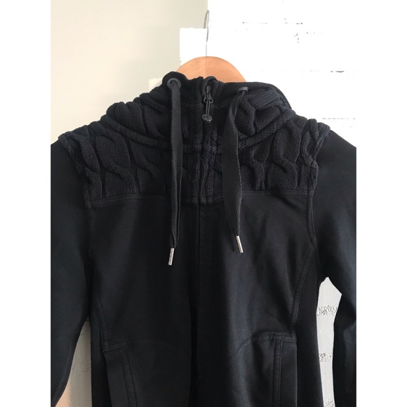 Lululemon scuba hoodie with sweater knit hood - Picture 2 of 6